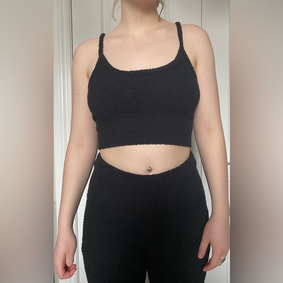 Adorable fuzzy two piece set! - Picture 2 of 5